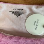 Tularosa Smocked Pastel Pink Bikini Bottom SMALL Cheeky Textured Samantha NEW Photo 6