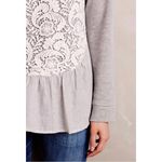 Sunday in Brooklyn ANTHROPOLOGIE  Mixed Media Raglan Sweater Size XL Photo 2