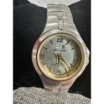 Milan Quartz Watch Silver Tone Stainless Steel Day Date Indicator Photo 6