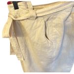 Lord and Taylor linen pants 16W creamy beige EUC Photo 5