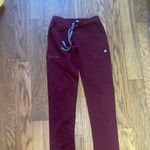 FIGS XXS petite Burgundy  pants Photo 4