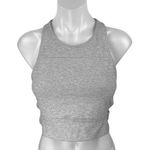 Outdoor Voices  Heather Gray Sleeveless Athletic Yoga Sports Bra Crop Tank Top M Photo 0
