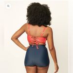 Unique Vintage Marlene Swim TOP Red and White Polka Dot Bikini Top Sz S Photo 1