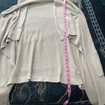 Banana Republic  Open Front Knit Cardigan Vest Women’s Small Beige Drape Sweater Photo 12