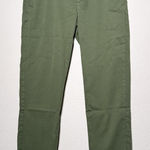 Frank & Eileen  Wicklow Italian Performance Twill Pants Army Green NWT Photo 0