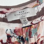 New Directions Curvy Soft Blossom Floral Strappy Dress Size 3X NWT Pink Photo 6