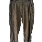 Khombu Women's Size Small Green Cargo Outdoor Cropped Pants Photo 0