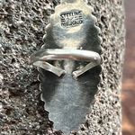 Taxco Mexican Mask 925 Sterling Silver Aztec Mayan Inca Face Tribal Large Ring Black Photo 15