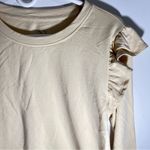 NY&C sweatshirt blouse knit top :Box H: Tan Size L Photo 1
