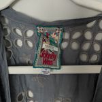 Johnny Was  Gray Eyelit Kimono Cardigan Sz S Photo 4