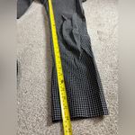 Banana Republic Pants Womens Size 2 Black/White Sloan Style Dress Pants Plaid Photo 3