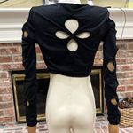 Y2K Club Exx Clubwear Cutout Long Sleeve Top / L / Excellent condition Black Size M Photo 3