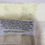 Bali  Lace Trim Built-In Full Support Bra Cami Tank Top Women's Size 38C Cream‎ Photo 4