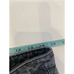 Pretty Little Thing Charcoal Destroyed Straight Leg Denim Jeans Sz 6 High Rise Photo 8