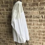 Ellison White Top Crochet Swimsuit Cover Up Large Photo 9