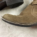 Clarks Derby Palace Suede Mid Calf Boots Womens Size 8 Brown Zip Up Strap Buckle Photo 6