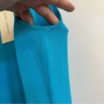Laura Ashley Y2K turquoise blue tank top shell women’s size large sleeveless Photo 7