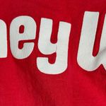 Disney  World Spirit Jersey Long Sleeve Graphic Tee Travel Red Orange Womens‎ XS Photo 7