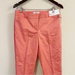 Liz Claiborne Emma Coral Lantana Ankle Length Mid Rise Pants Size 4 NEW Photo 1