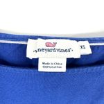 Vineyard Vines  Size XS Blue Short Sleeve Dress Semi Fitted Short Above the Knee Photo 3