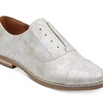 Indigo rd. Hacksy Almond Toe Oxfords Flats Shoes Silver Size 7 Photo 1