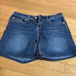 Seven7 Dark Blue Denim Shorts Photo 0