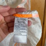 Hurley  TRON Legacy Jacket White Neon Orange Lightweight Nylon Windbreaker Size L Photo 1