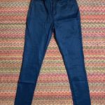 NAVY BLUE DAILY RITUAL BASIC HIGH RISE SKINNY PANTS Size 6 Photo 0