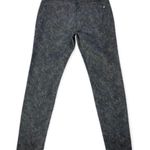 Elle Black Lace Details Mid-Rise Skinny Jeans Photo 2