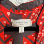 Moulinette Soeurs Anthropologie red holiday dress   sz 6 Photo 9