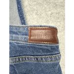 Hollister  Super Skinny Crop Overall Woman's Small Denim Distressed‎ Stretch Photo 8