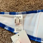 Freya Vibrant Blue and White Bali Bay Triangle Bikini Top Size undefined Photo 8