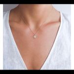 NWT Robin Haley Gold Freedom Necklace with Diamond Photo 1