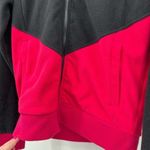 Bench . black pink fleece full zip up fleece sweatshirt jacket pockets size large Photo 6