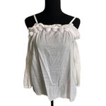 #317 FIGUE The Anita Cotton Top White Photo 3