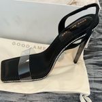 Good American  Black Stiletto Heels Photo 0