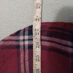 Garage  Women's Plaid Flannel Shirt Hoodie Boyfriend Fit Sz SP Photo 13