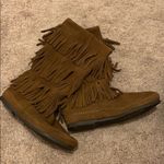 Minnetonka  three layer triple fringe boots Photo 3