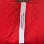 Free People Women's Cherry Crush Warm Glow Mini Dress w/ Ruffle Lace Trim Medium Photo 2