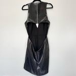 Revolve NBD x  Charlie Gunmetal Sleeveless Cutout Mini Dress Size XL Photo 4