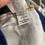 J.Crew  Mid Length High Rise Denim Shorts Size 30 Blue 100% Cotton Rigid Photo 9