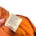 SNDYS Pluto‎ Jumpsuit in Rust Orange Long Sleeve Tie Cut Out Size US 6 Photo 15