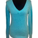 Old Navy Women's V-Neck Sweater - in Robins Egg Light Blue Photo 0