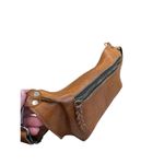 Vintage Brown Leather fanny waist Bag With Adjustable Strap SKU 8235 Size 10 Photo 14