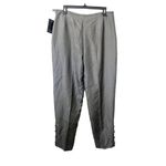 Dana Buchman ‎ Smoked Pearl Silk Wool Dress Pants Size 14 Photo 3