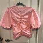 Walter Baker Pink Puff Sleeve Blouse Photo 2
