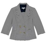 CAbi  Small Blazer Suit‎ Life Jacket Small Style 823 Nautical Stripe Anchor Photo 0