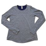 Lole blue long sleeve performance shirt sz L Photo 2