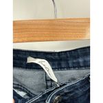 KanCan Jeans Women 11/29 Blue Floral Bird Embroidered Medium Wash‎ Denim Raw Hem Photo 6