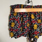 Urban Outfitters Out From Under Pull On Short Navy Blue Floral M Photo 1